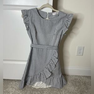 Vestique Striped Dress